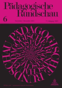 Pädagogische Rundschau Heft 6/2023